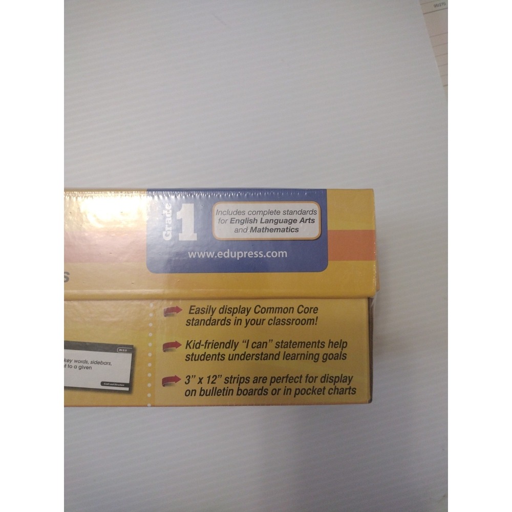 Edupress Common Core Display Strips Grade 1 For English Language Arts And‎ Math - Picture 5 of 9